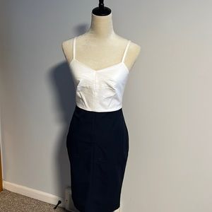 New wTag Banana Republic Midi Sheath Dress w/Spaghetti Straps